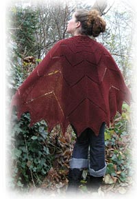 Elann's Flower Petal Shawl